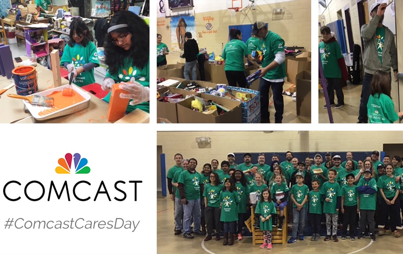 Comcast makes a difference at Boys & Girls Clubs