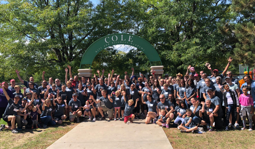 Liberty Global volunteers help refresh Cole Boys & Girls Club