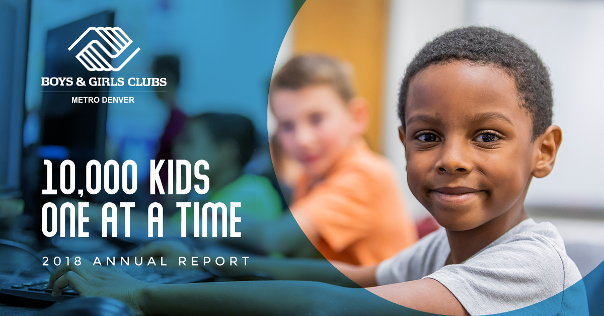 10,000 Kids | 1 at a Time – 2018 Annual Report Released