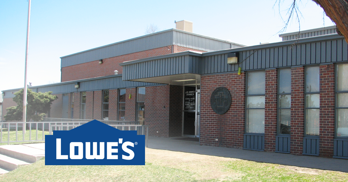 Owen Boys & Girls Club Selected to Receive ,000 from Lowe’s “Renovation Across the Nation”
