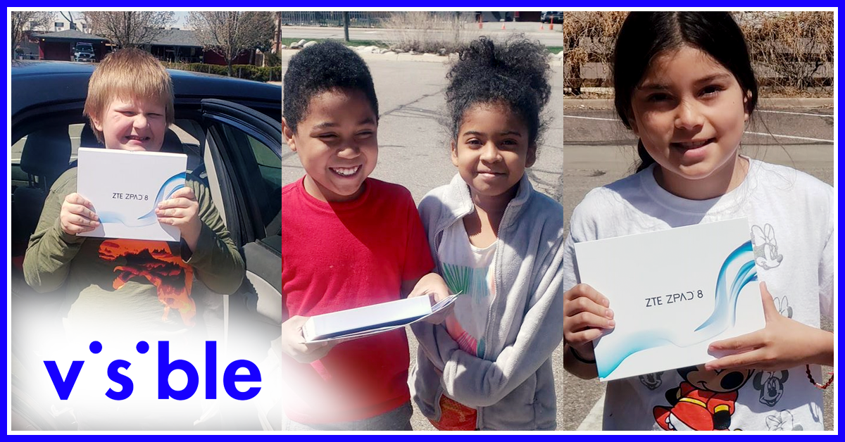 Visible donates tablets and free service to Boys & Girls Club kids