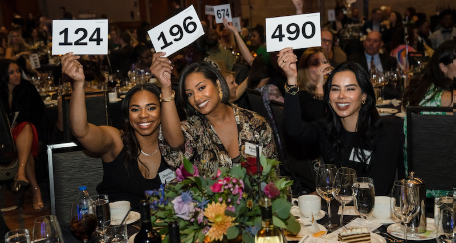 Imagen de la página de eventos de gala