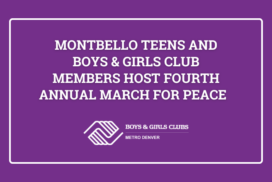 Montbello Teens and Boys & Girls Club Members Host Fourth Annual March for Peace